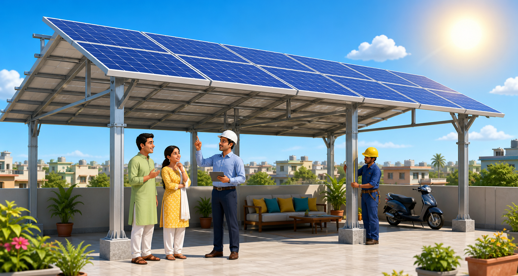 Elevated Solar Structure